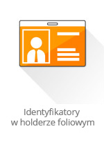Identyfikatory - w holderze foliowym